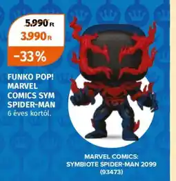Müller Funko Pop! Marvel Comics Sym Spider-Man ajánlat