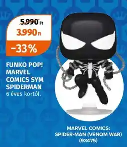 Müller Funko Pop! Marvel Comics Sym Spiderman ajánlat