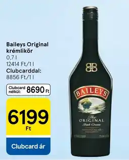Tesco baileys original krémlikőr ajánlat