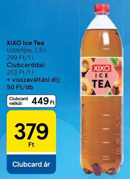 Tesco Xixo ice tea ajánlat