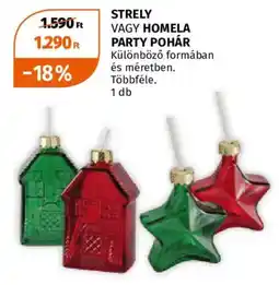 Müller Strely vagy homela party pohár ajánlat
