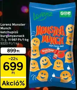 Tesco Lorenz monster munch ajánlat