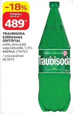 Auchan Traubisoda szénsavas üdítőital ajánlat