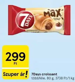Tesco 7days croissant ajánlat
