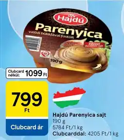 Tesco Hajdú parenyica sajt ajánlat