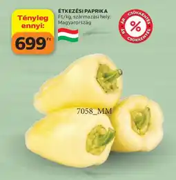 Auchan Étkezési paprika ajánlat