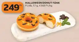 Auchan Halloween donut fánk ajánlat