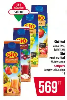 Coop Sió ital ajánlat