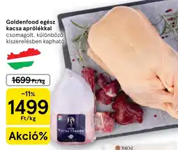 Tesco Goldenfood egész kacsa ajánlat