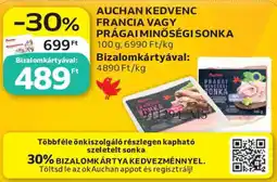 Auchan Auchan kedvenc sonka ajánlat