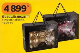 Auchan Real Glass üveggömb ajánlat