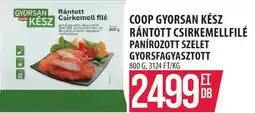 Coop Coop rántott csirkemellfilé ajánlat