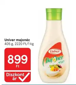 Tesco Univer majonéz ajánlat