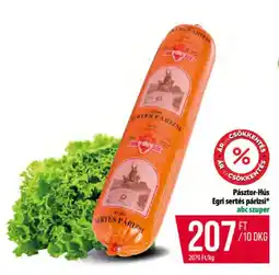 Coop Pásztor-Hús Egri sertés párizsi ajánlat