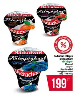 Coop Nádudvari réteges krémjoghurt ajánlat