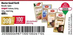 Coop Master Good Füstli ajánlat
