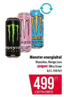 Coop Monster energiaital ajánlat