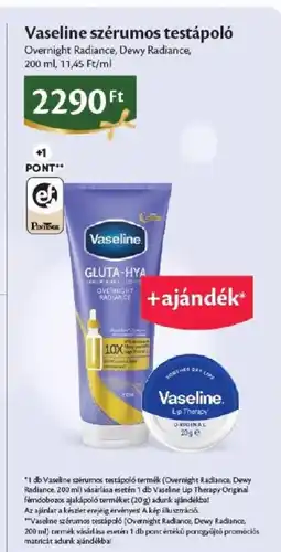 EcoFamily Vaseline szérumos testápoló ajánlat