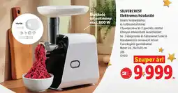 Lidl Silvercrest elektromos húsdaráló ajánlat