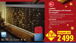 Lidl Livarino led-fényfüggöny / led-fényháló ajánlat