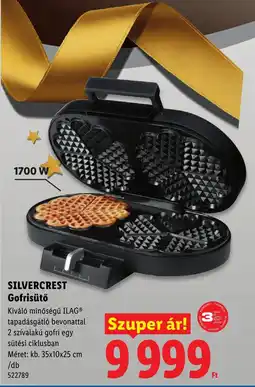 Lidl Silvercrest Gofrisütő ajánlat