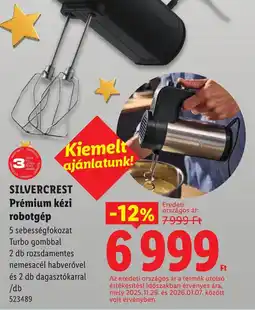 Lidl Silvercrest premium kézi robotgép ajánlat