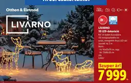 Lidl Livarno 3d led-dekoráció ajánlat