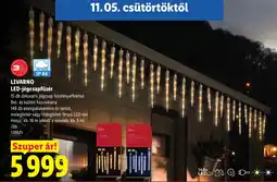 Lidl Livarano led-jegcsapfuzer ajánlat