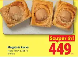 Lidl Mogyorós kocka ajánlat