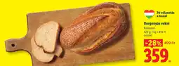 Lidl Burgonyás vekni ajánlat