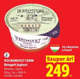 Lidl Holinemvolt farm rétegelt joghurt ajánlat