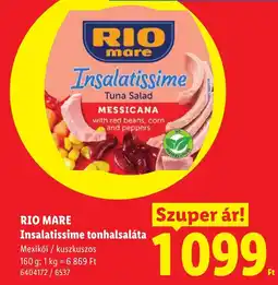 Lidl Rio mare insalatissime tonhalsaláta ajánlat