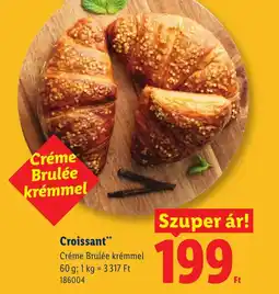 Lidl Croissant ajánlat