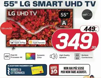Telitaly LG Smart UHD TV 55" offerta