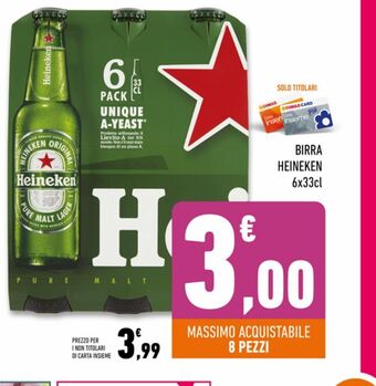 Conad Superstore Birra heineken offerta