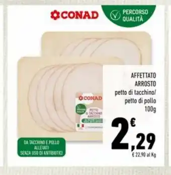 Conad Superstore Affettato arrosto offerta