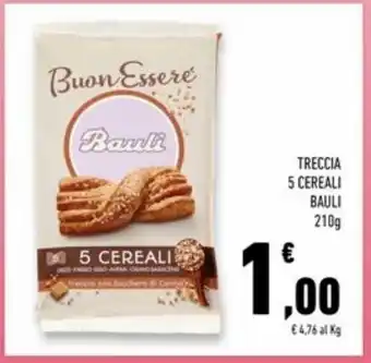 Conad Superstore Treccia 5 cereali bauli offerta