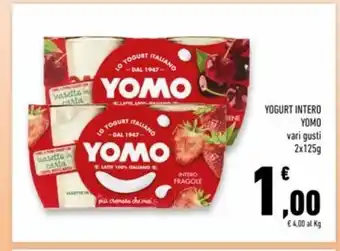 Conad Superstore Yogurt intero yomo offerta