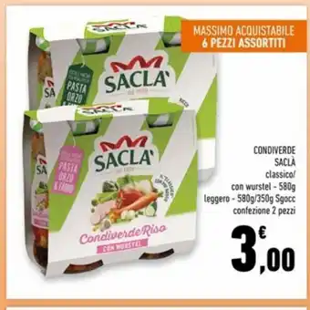 Conad Superstore Condiverde saclà offerta