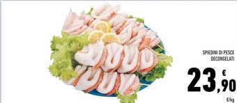 Conad Superstore Spiedini di pesce decongelati offerta