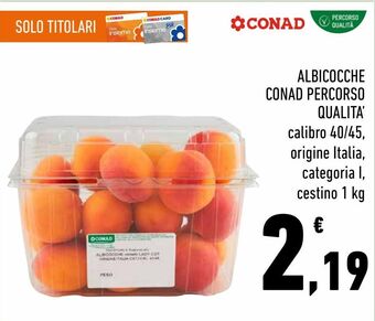 Conad Superstore Albicocche conad percorso qualita offerta
