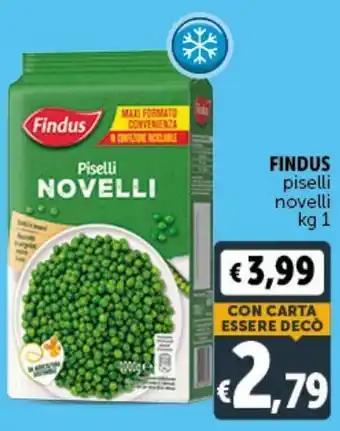 Deco Market Findus piselli novelli offerta