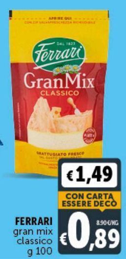 Deco Market Ferrari gran mix classico offerta