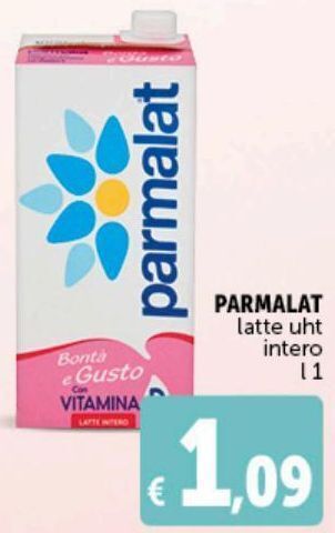 Deco Market Parmalat latte uht intero offerta