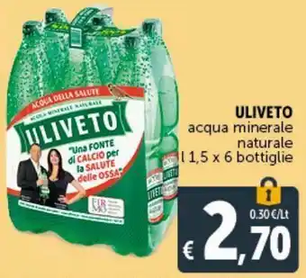 Uliveto acqua minerale naturale
