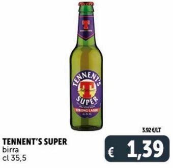 Deco Market Tennent's super birra offerta