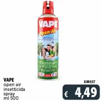 Vape open air insetticida spray