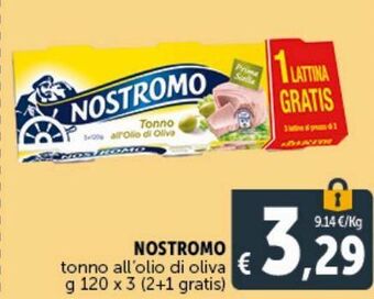 Deco Market Nostromo tonno all'olio di oliva offerta