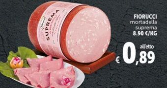 Deco Superstore Fiorucci mortadella suprema offerta