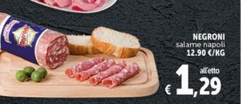Deco Superstore Negroni salame napoli offerta